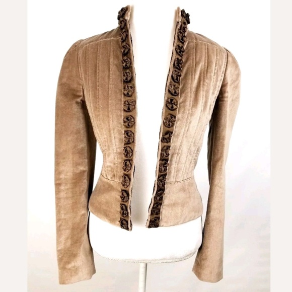 Tahari Jackets & Blazers - Elie Tahari Womens Small Velvet Blazer